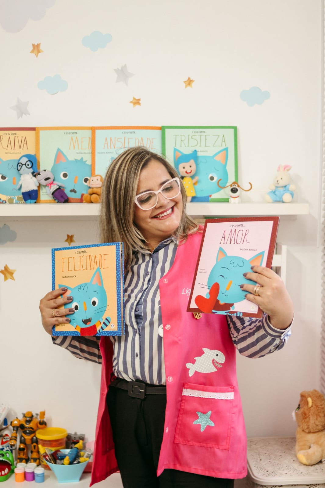 Lígia Dias no consultório